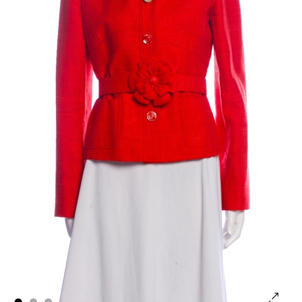Vintage Valentino Vibrant  blazer /jacket with belt 😍♥️